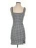 Forever 21 Houndstooth Gray Casual Dress Size S - photo 1