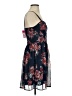 Xhilaration Floral Blue Cocktail Dress Size S - photo 4