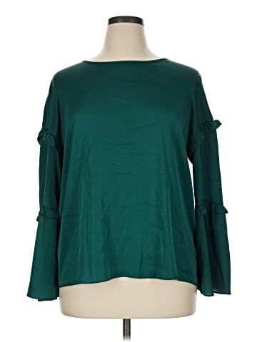 Worthington Long Sleeve Blouse (view 1)