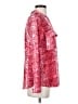 Calvin Klein 100% Polyester Red Long Sleeve Blouse Size XS - photo 4
