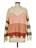 La Miel 100% Acrylic Color Block Orange Pullover Sweater Size Med - Lg - photo 1