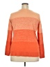 Market and Spruce Color Block Orange Pullover Sweater Size XXL - photo 2