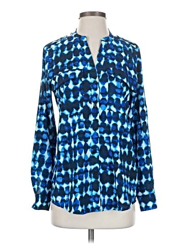 Calvin Klein Long Sleeve Blouse (view 1)