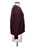 Vince Camuto Solid Burgundy Pullover Sweater Size XS - photo 4
