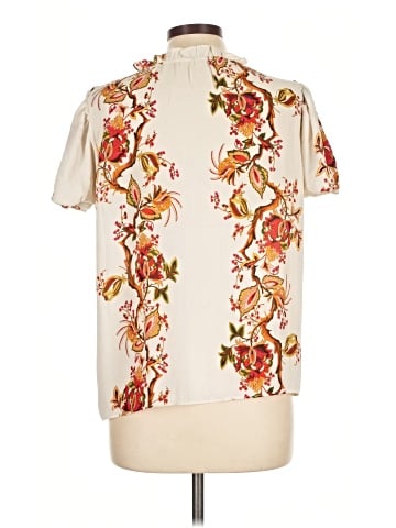 Rose + Olive Short Sleeve Blouse (view 2)
