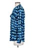 Calvin Klein 100% Polyester Blue Long Sleeve Blouse Size XS - photo 5