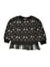 Modern Moments Print Black Pullover Sweater Size 3T - photo 1