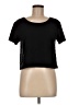 Minkpink Black Short Sleeve Top Size M - photo 1