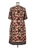 Avenue Animal Print Brown Casual Dress Size 18 Plus - photo 2