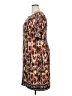 Avenue Animal Print Brown Casual Dress Size 18 Plus - photo 5