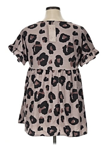 Emery Rose Short Sleeve Blouse (view 2)