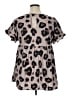 Emery Rose Gray Short Sleeve Blouse Size XL - photo 2