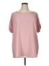 Entro 100% Polyester Pink Short Sleeve Blouse Size XL - photo 1