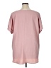 Entro 100% Polyester Pink Short Sleeve Blouse Size XL - photo 2