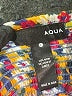 Aqua 100% Rayon Floral Yellow Skort Size L - photo 3