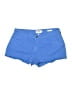 FRAME Denim Solid Blue Shorts Size 32 waist - photo 1