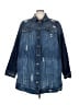 Torrid Blue Denim Jacket Size 5X Plus (5) - photo 1