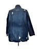 Torrid Blue Denim Jacket Size 5X Plus (5) - photo 2