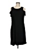 MICHAEL Michael Kors Solid Black Casual Dress Size M - photo 1