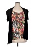 Elementz Black Short Sleeve Blouse Size XL - photo 1