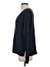 Lucky Brand Solid Blue Pullover Sweater Size XS - photo 5