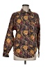 Westbound Paisley Brown Long Sleeve Button-Down Shirt Size M - photo 1
