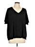 Shein Black Short Sleeve T-Shirt Size L - photo 1