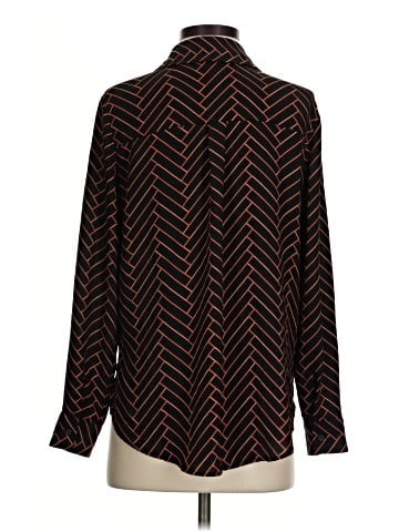 Topshop Long Sleeve Blouse (view 2)