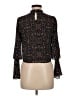 Primark Black Long Sleeve Blouse Size 6 - photo 2