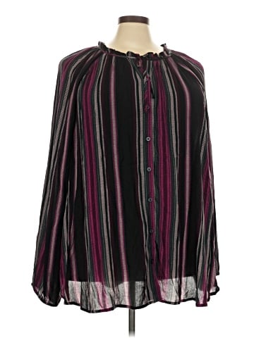 Torrid Long Sleeve Blouse (view 1)