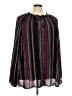 Torrid 100% Rayon Black Long Sleeve Blouse Size 5X Plus (6) - photo 1