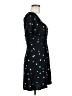 ABound Polka Dots Black Casual Dress Size M - photo 4