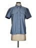 Eddie Bauer 100% Polyester Blue Short Sleeve Blouse Size S - photo 1