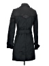 Coach Black Trenchcoat Size XS - photo 2