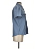Eddie Bauer 100% Polyester Blue Short Sleeve Blouse Size S - photo 4