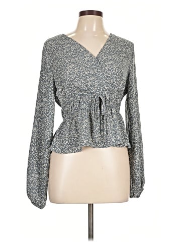 Paper Crane Long Sleeve Blouse (view 1)