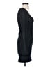 Stradivarius Solid Black Cocktail Dress Size S - photo 4