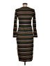 J.Crew Stripes Black Casual Dress Size 6 - photo 2