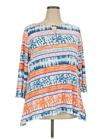 Ruby Rd. 3/4 Sleeve Top (view 1)