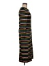 J.Crew Stripes Black Casual Dress Size 6 - photo 4