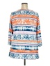 Ruby Rd. Orange 3/4 Sleeve Top Size 2X - photo 2
