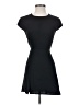 Babaton 100% Polyester Solid Black Casual Dress Size 0 - photo 1