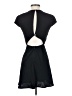 Babaton 100% Polyester Solid Black Casual Dress Size 0 - photo 2