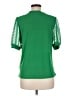 CeCe Green Short Sleeve Top Size M - photo 2