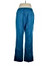 Bob Mackie Color Block Blue Casual Pants Size XL - photo 2