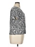 Tahari Gray Short Sleeve Blouse Size XL - photo 4