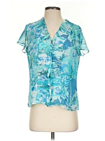 Coldwater Creek Short Sleeve Blouse (view 1)