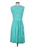 Spense Stripes Teal Casual Dress Size M (petite) - photo 2