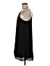 Pink Rose 100% Polyester Solid Black Casual Dress Size M - photo 5