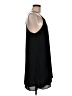 Pink Rose 100% Polyester Solid Black Casual Dress Size M - photo 4